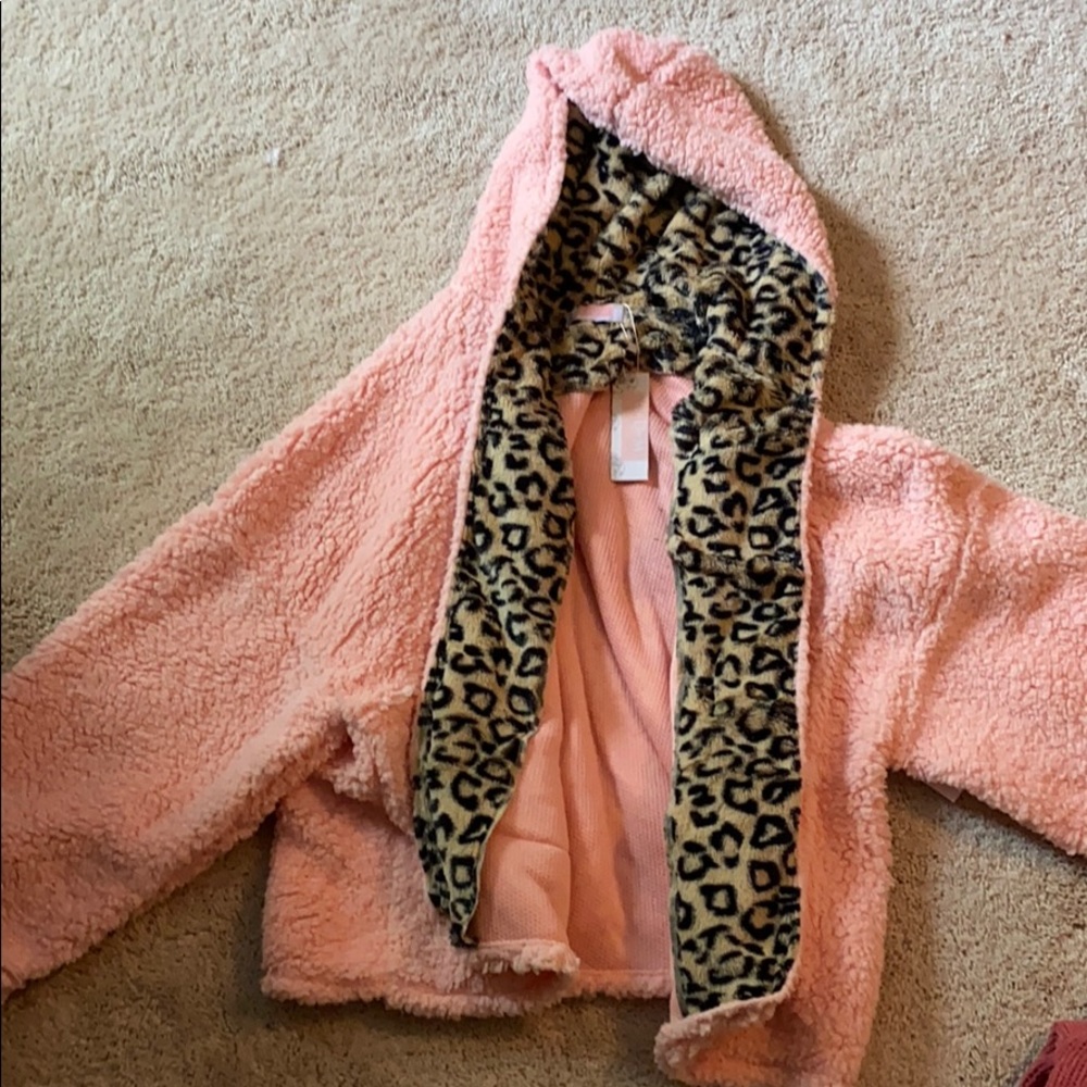Boutique Sherpa jacket NWT